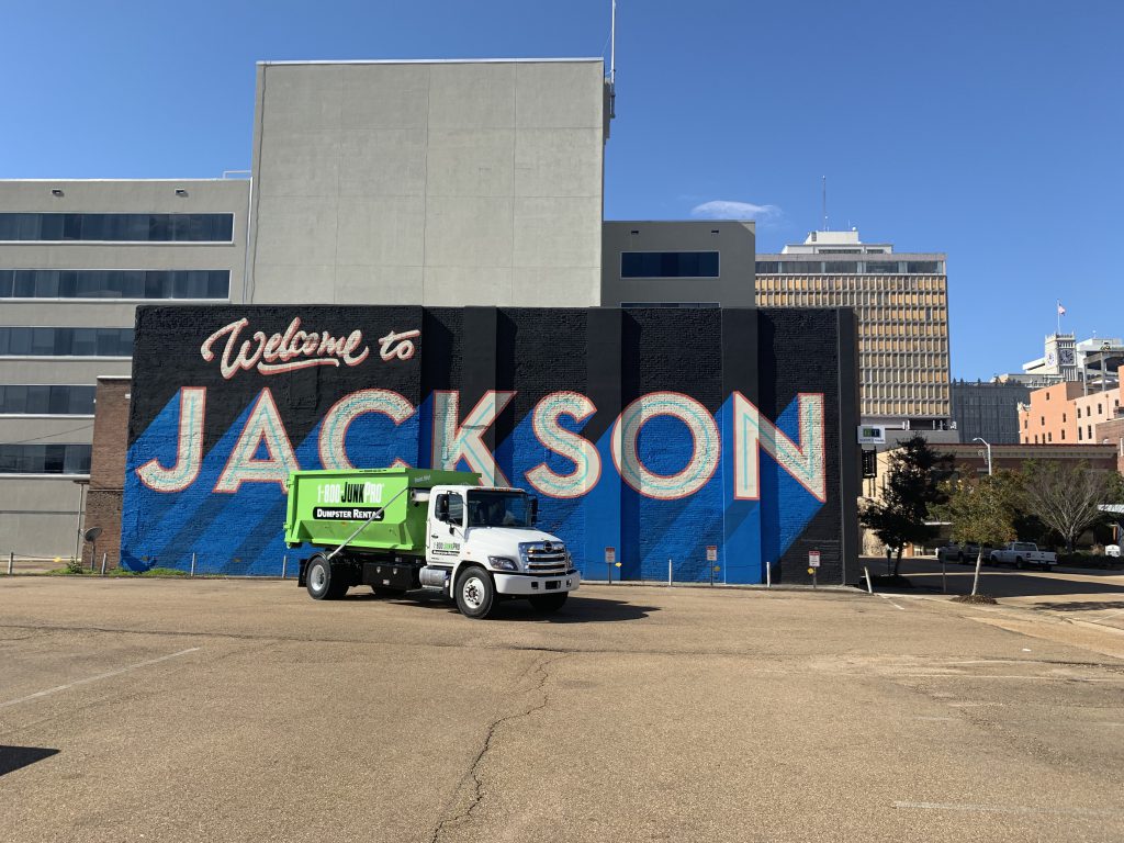 A 1-800-JunkPro Dumpster Rental